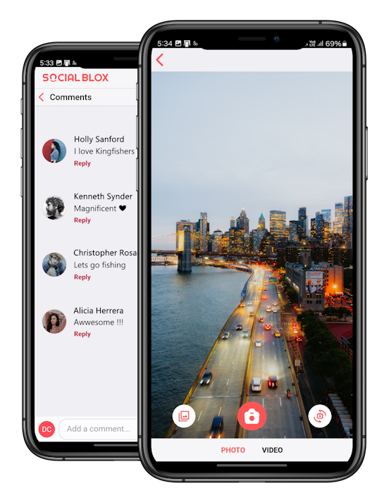 full width feature